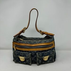 SOLD Louis Vuitton FW 2007 Denim PM Shoulder Bag